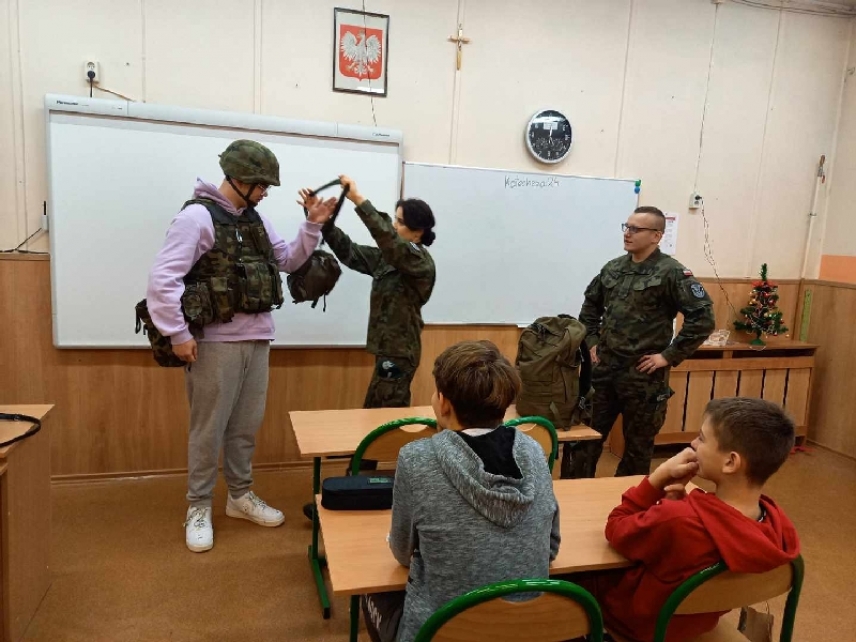 Spotkanie z żołnierzami 18 Batalionu Dowodzenia w Siedlcach