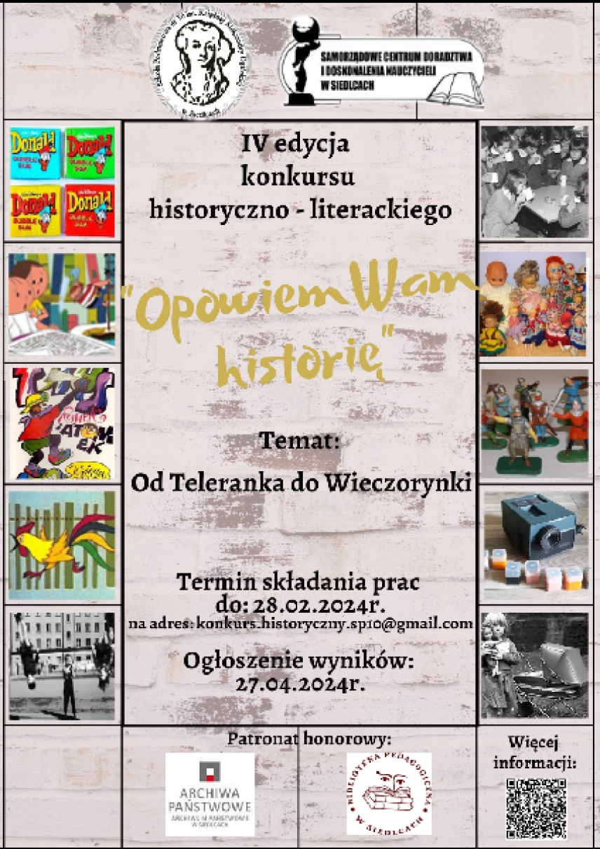 IV edycja konkursu historyczno – literackiego „Opowiem Wam historię” - wyniki konkursu