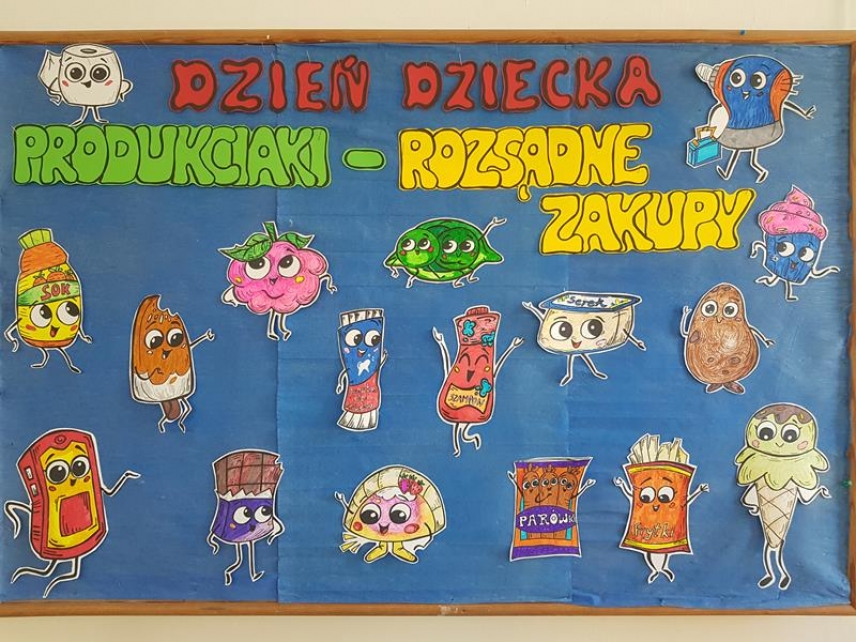 Dzień Dziecka pod hasłem  „Produkciaki-rozsądne zakupy&quot;