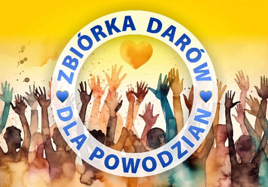 Zbiórka darów dla poszkodowanych powodzią