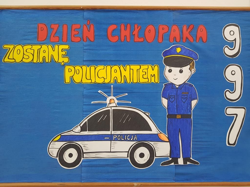 Dzień Chłopaka pod hasłem ,,Zostanę policjantem&quot;