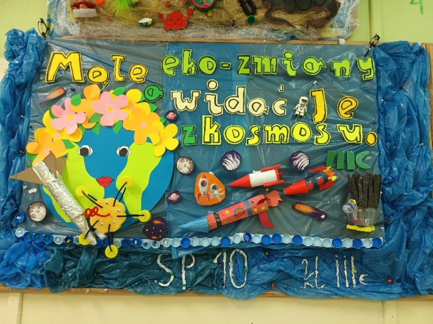 Ekomaraton Siedlce z Segregiuszem - zadnie nr 4 - MURAL klasa III c