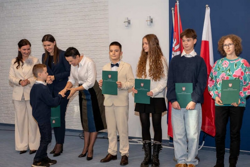 Nagroda Marszałka Wojew&oacute;dztwa Mazowieckiego dla ucznia naszej szkoły