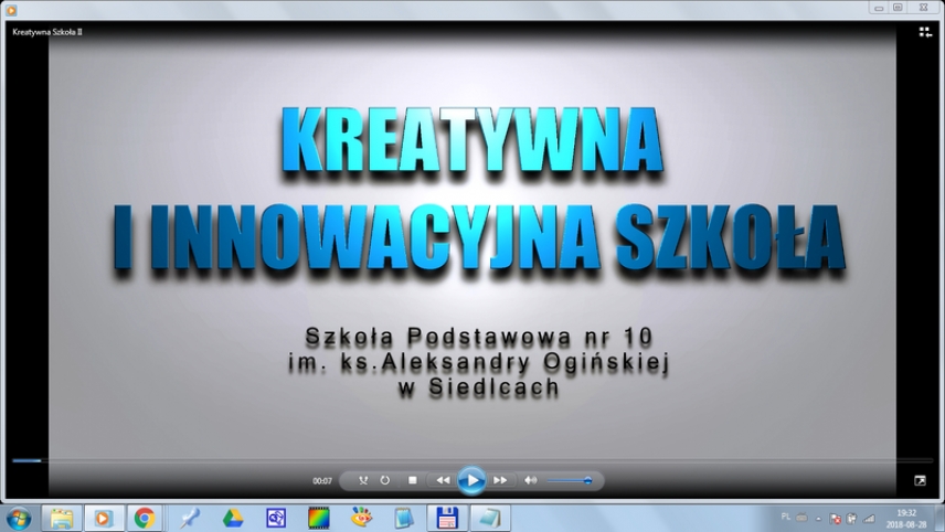 Kreatywna i innowacyjna szkoła